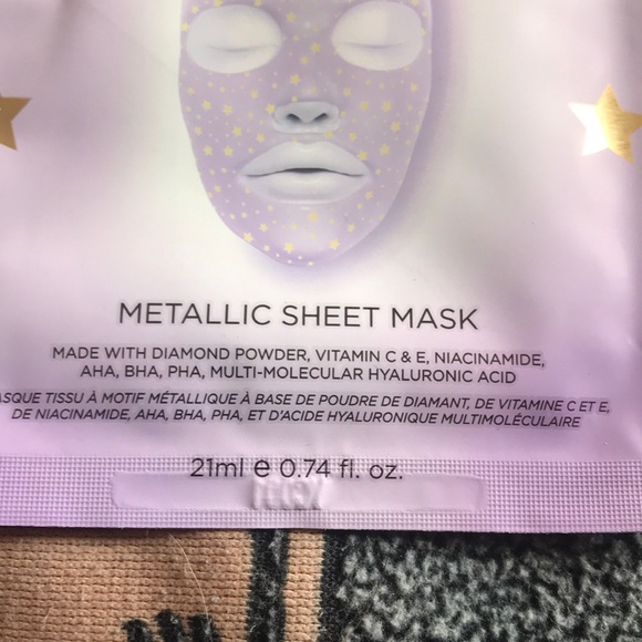 ✨🆕Vitamasques Power Power Diamond Infused Metallic Mask & 2 Azure Hemp Masks✨ - Picture 3 of 11